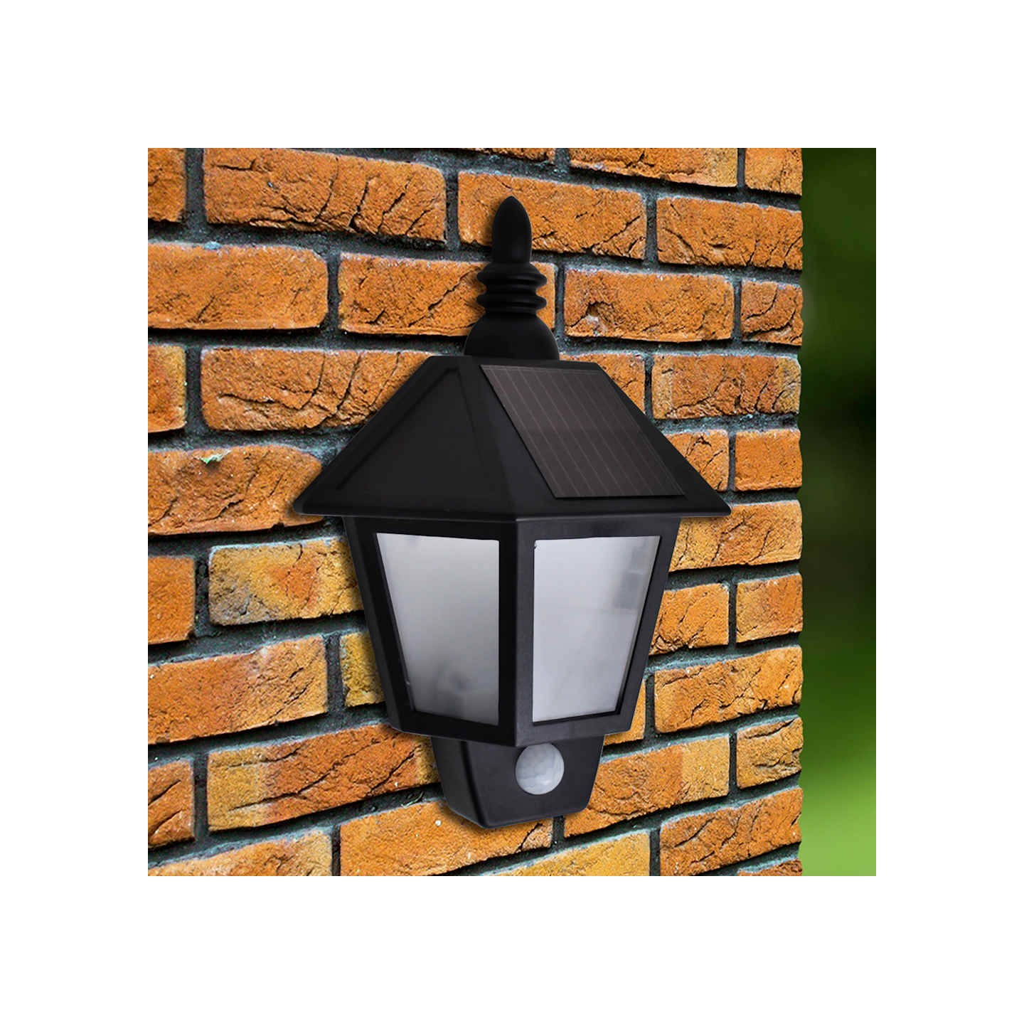 Applique murale solaire avec capteur de mouvement 2 pcs