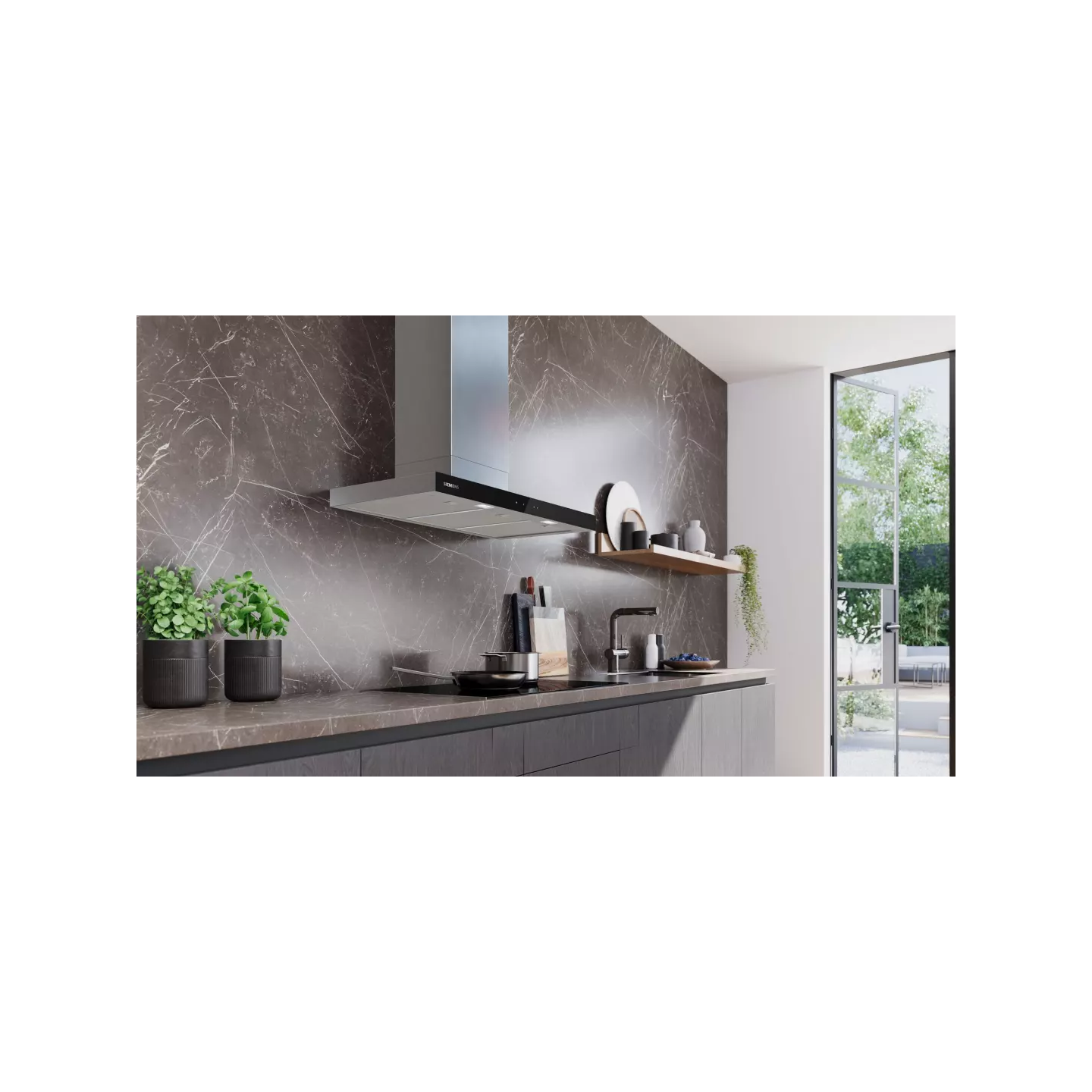 Hotte murale Siemens iQ500 LC97BDN30 90 cm A++ | Nimestore