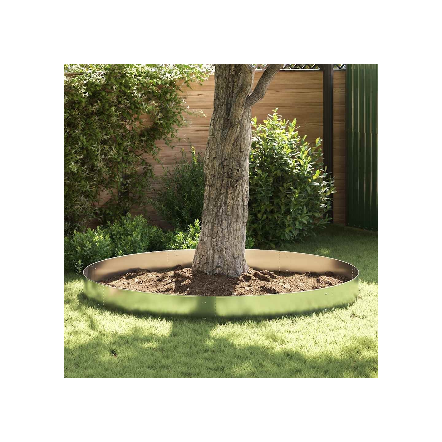 Clôture de pelouse 20 pcs Acier galvanisé 100x20 cm
