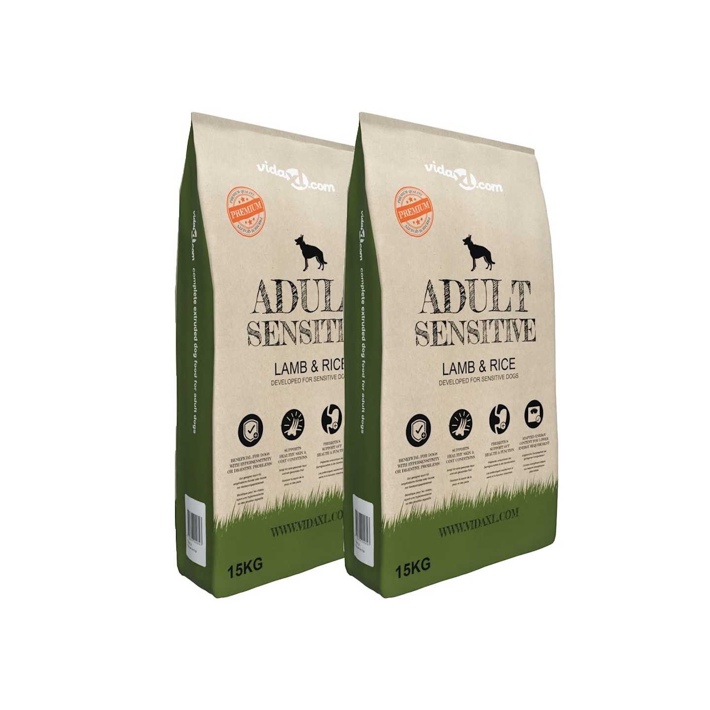Nourriture pour chiens Adult Sensitive Lamb & Rice (2 x 15 kg)