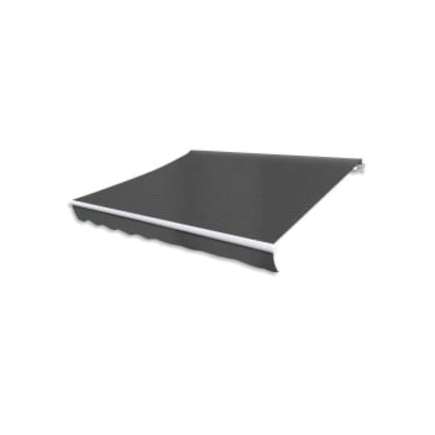 Auvent pliable motorisé 600 cm Anthracite