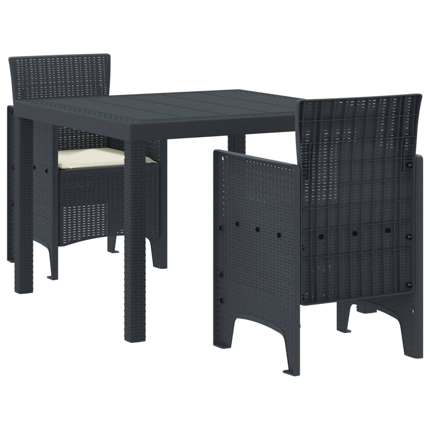 3 pc Anthracite