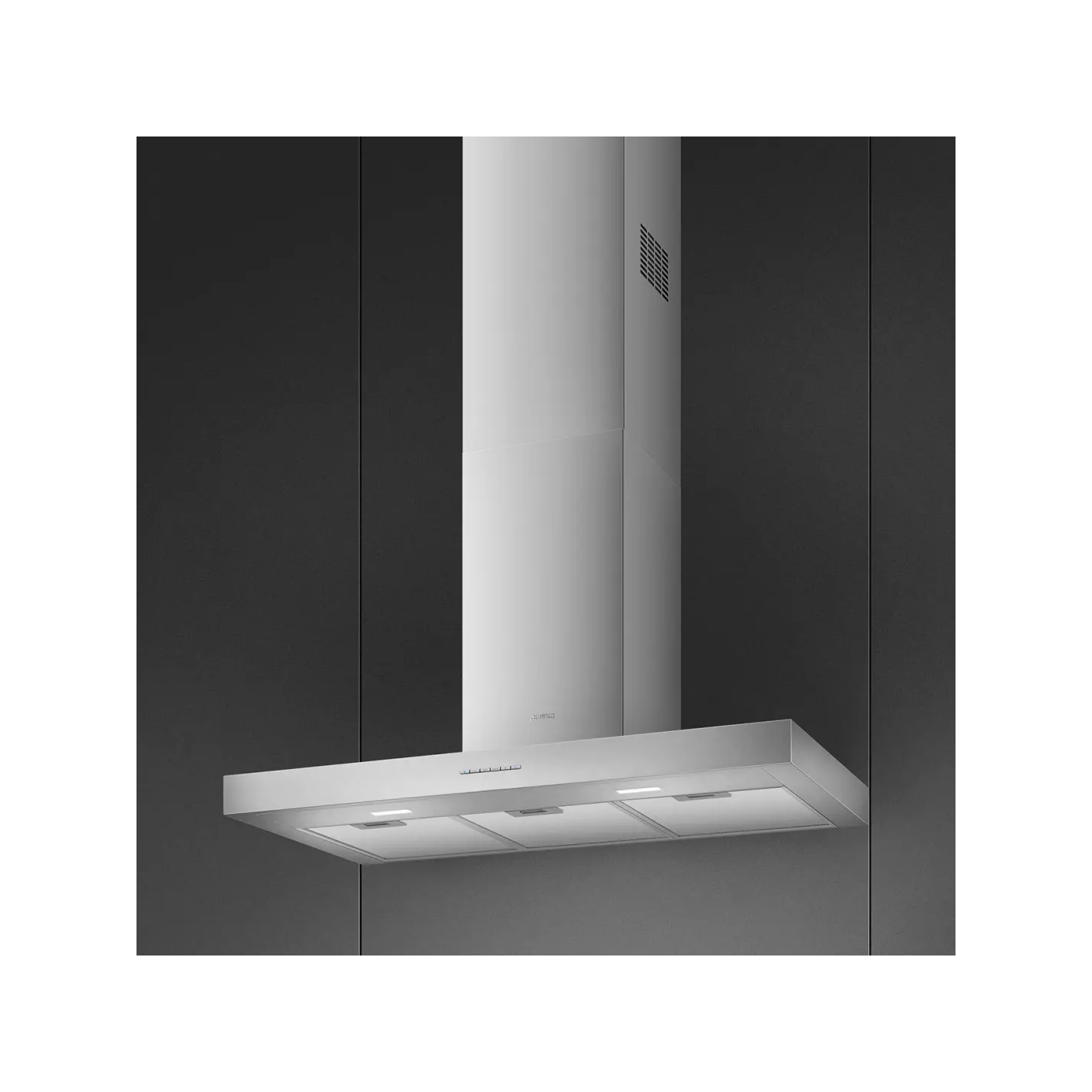 Hotte murale SMEG KBCT900XE 90 cm A inox brossé | Nimestore