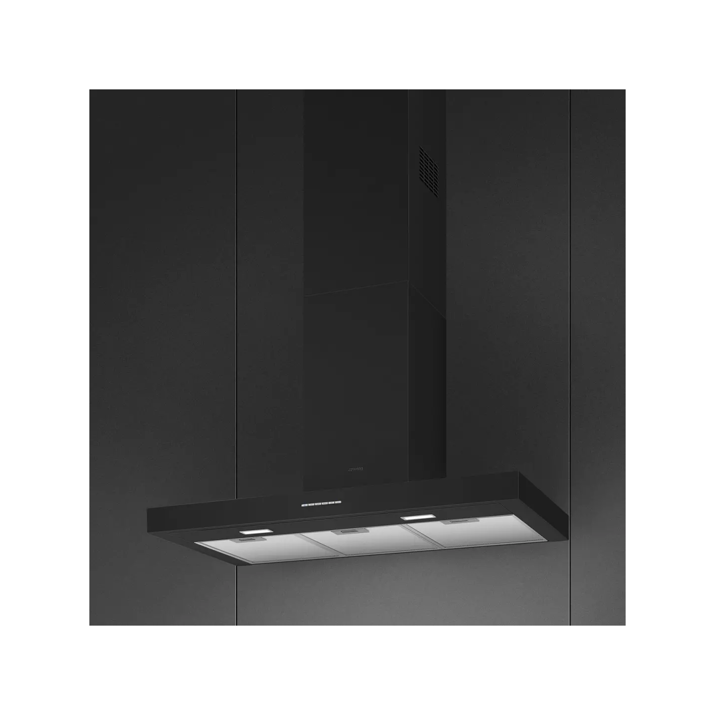 Hotte murale SMEG KBT900NE 90 cm A noire | Nimestore