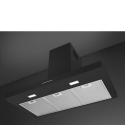 Hotte murale SMEG KBT900NE 90 cm A noire | Nimestore