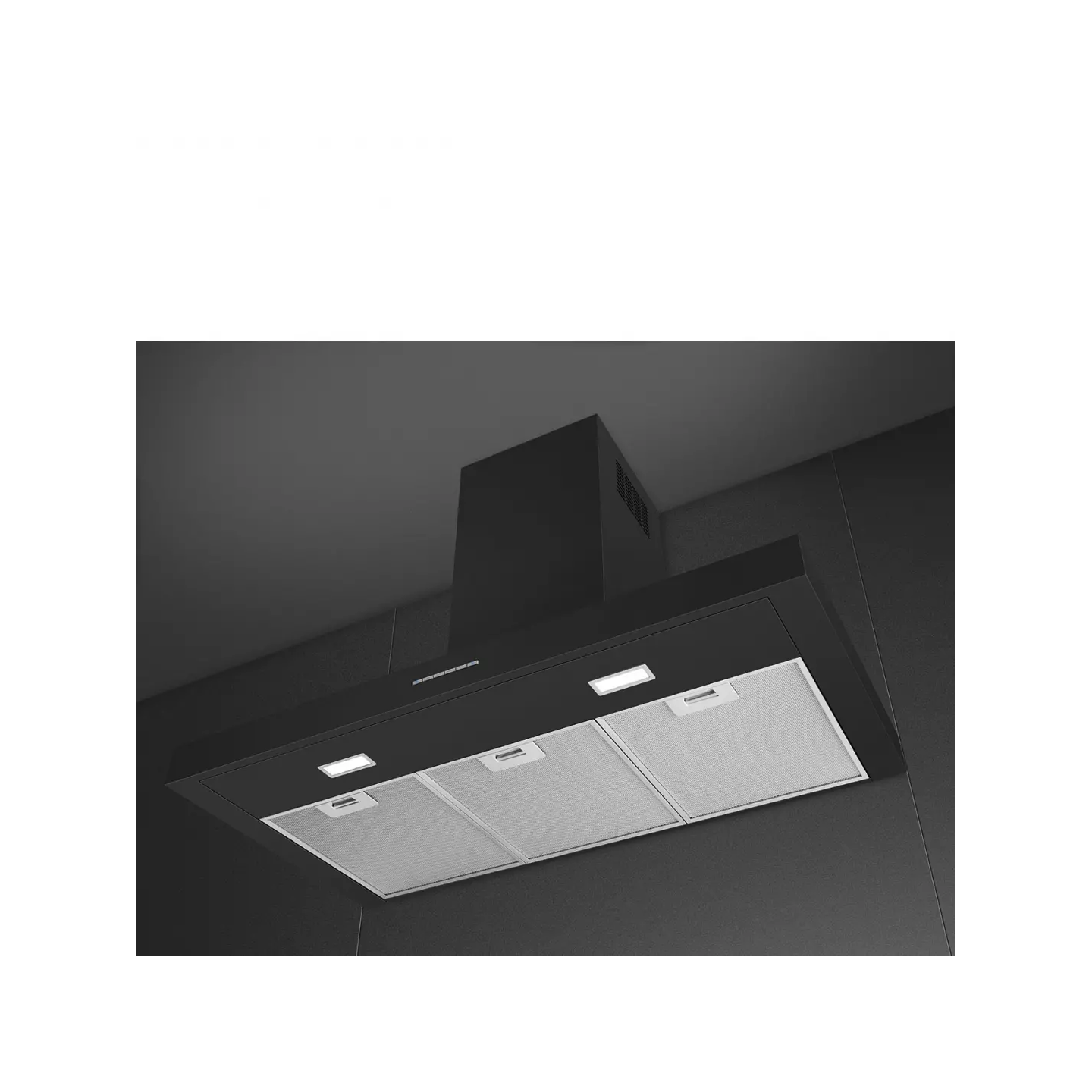 Hotte murale SMEG KBT900NE 90 cm A noire | Nimestore