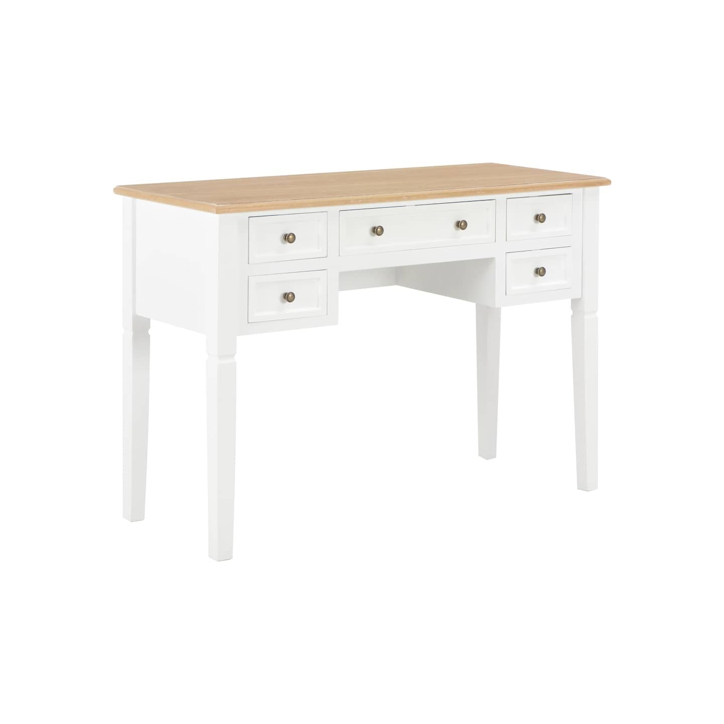 Bureau Blanc 109,5 x 45 x 77,5 cm Bois