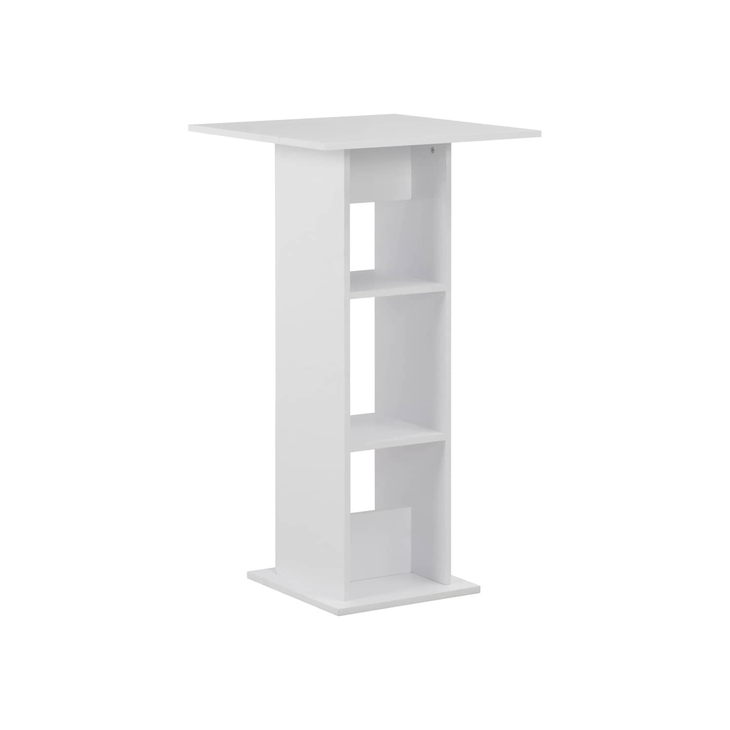 Table de bar Blanc 60x60x110 cm