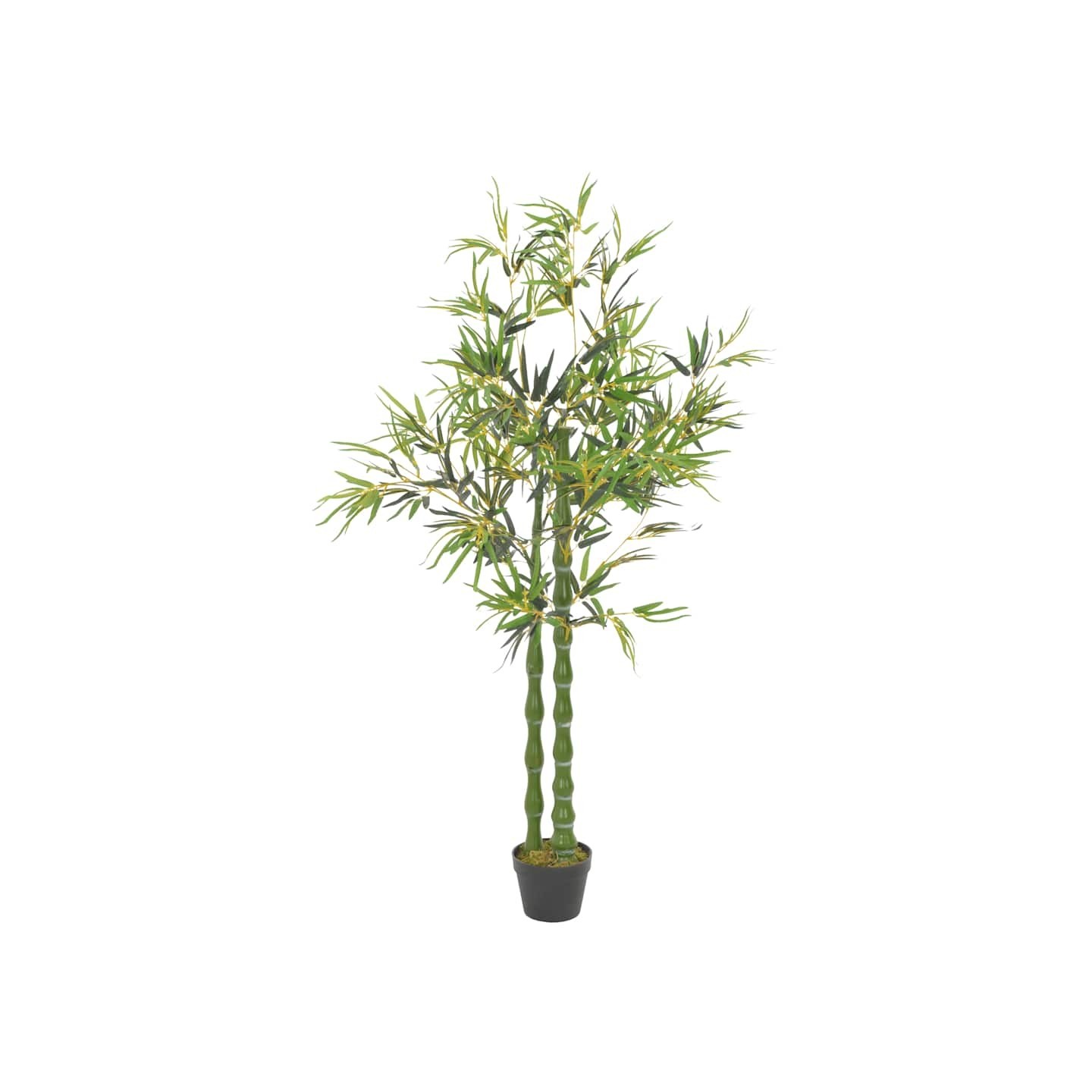 Plante artificielle avec pot Bambou Vert 160 cm