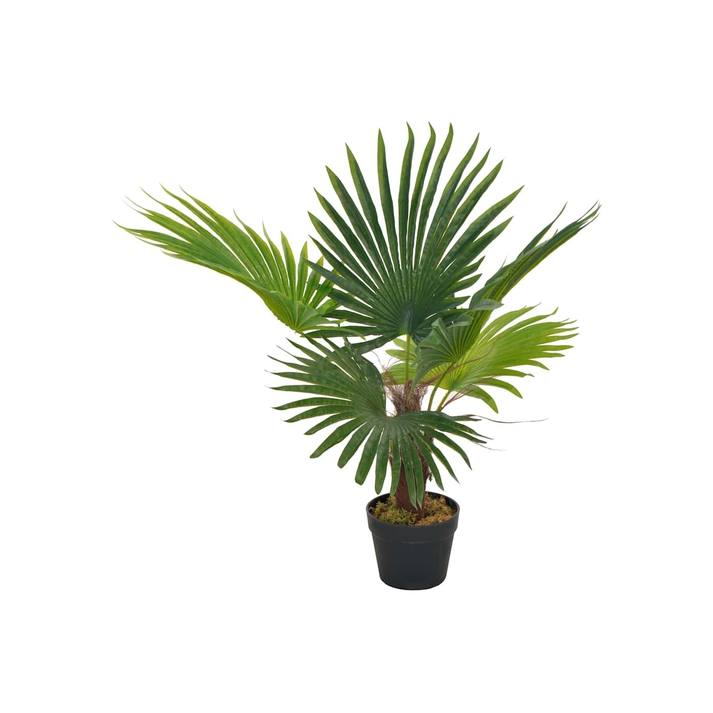 Plante artificielle avec pot Palmier Vert 70 cm