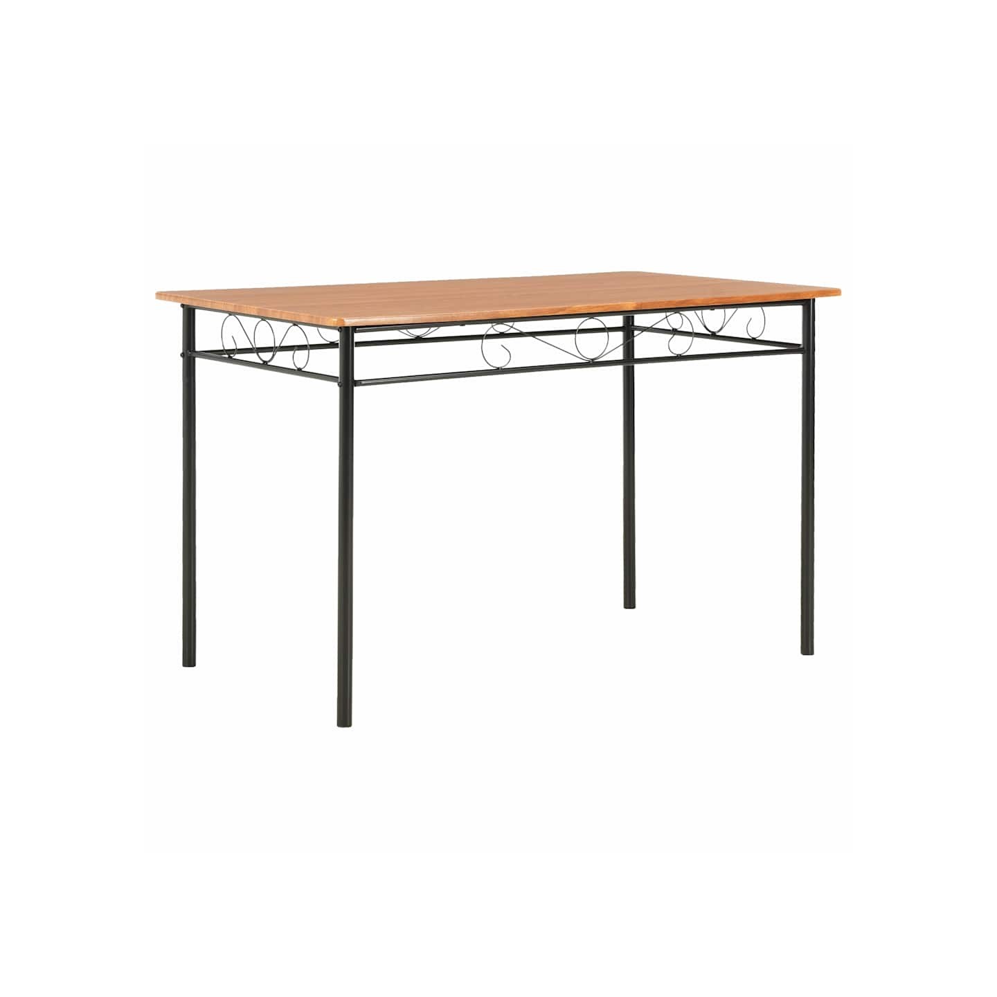 Table à manger Marron 120x70x75 cm MDF