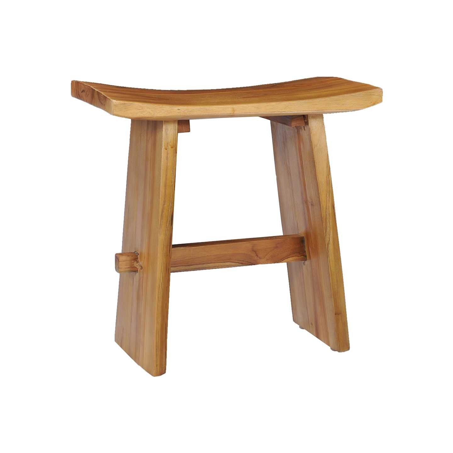 Tabouret Bois de teck massif