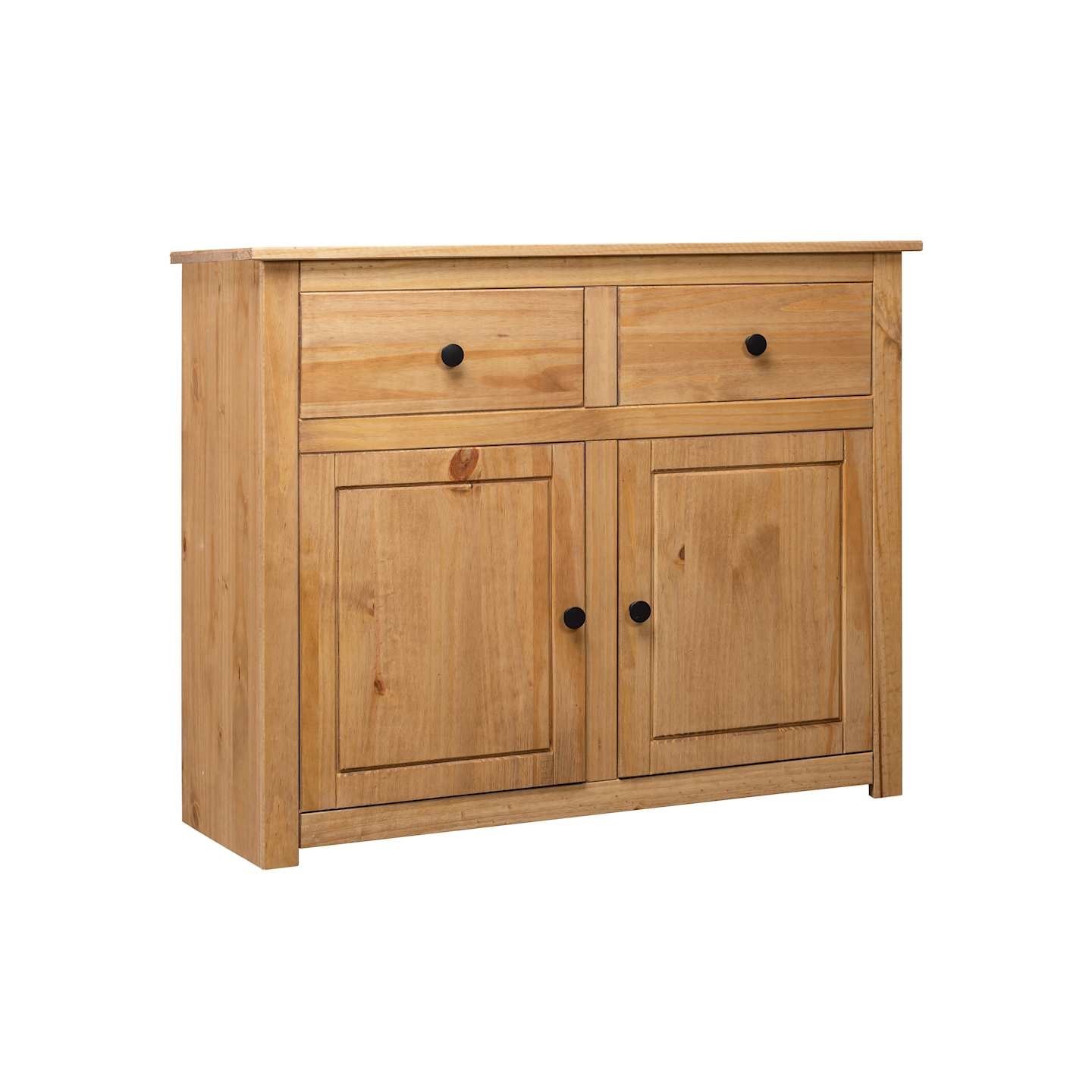 Buffet 93x40x80 cm Pin solide Assortiment Panama