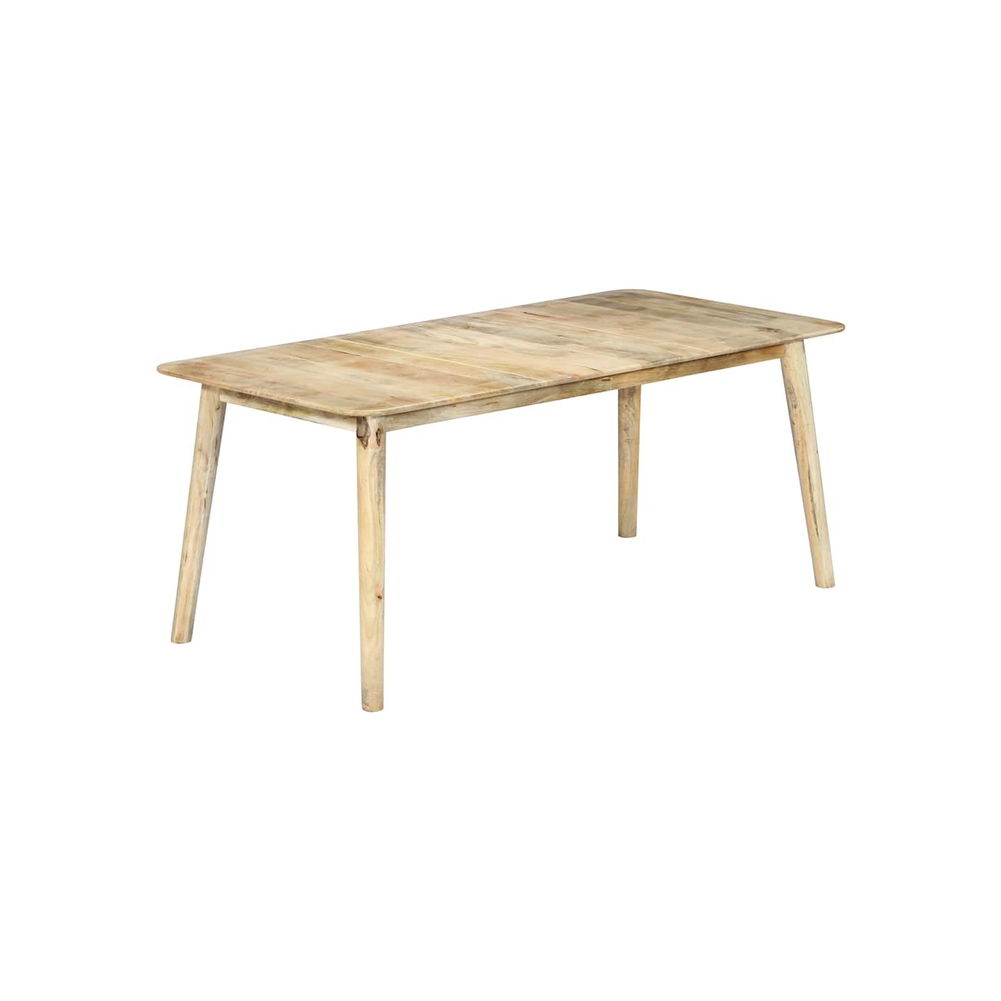 Table de salle à manger 180x90x76 cm Bois de manguier massif