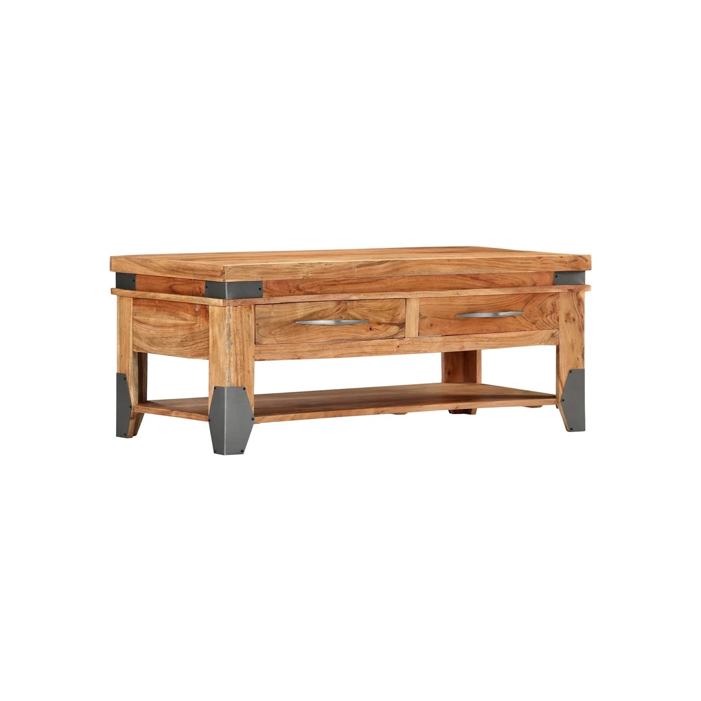 Table basse 110x52x45 cm Bois d'acacia solide