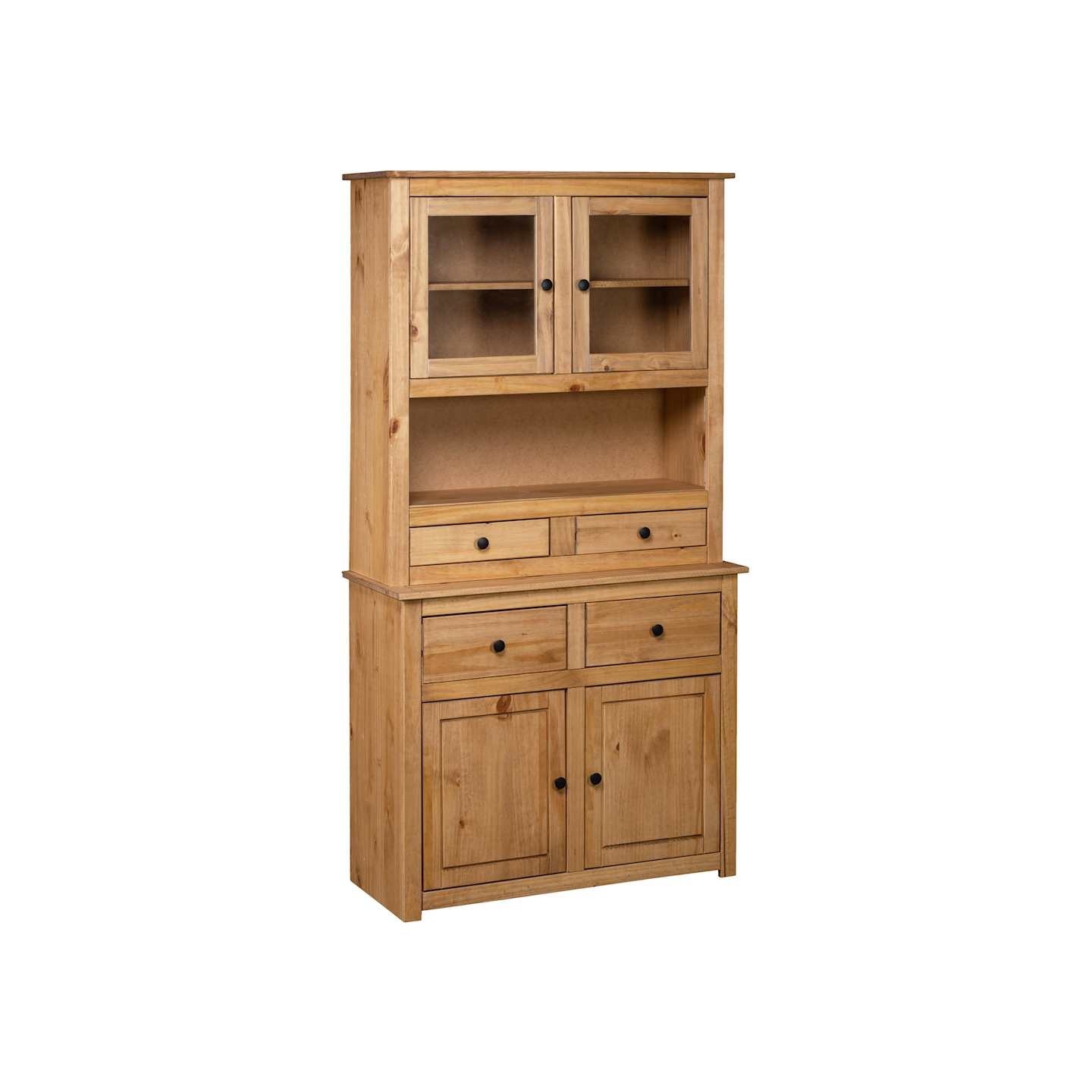 Buffet haut 93x40,5x180 cm Pin Gamme Panama