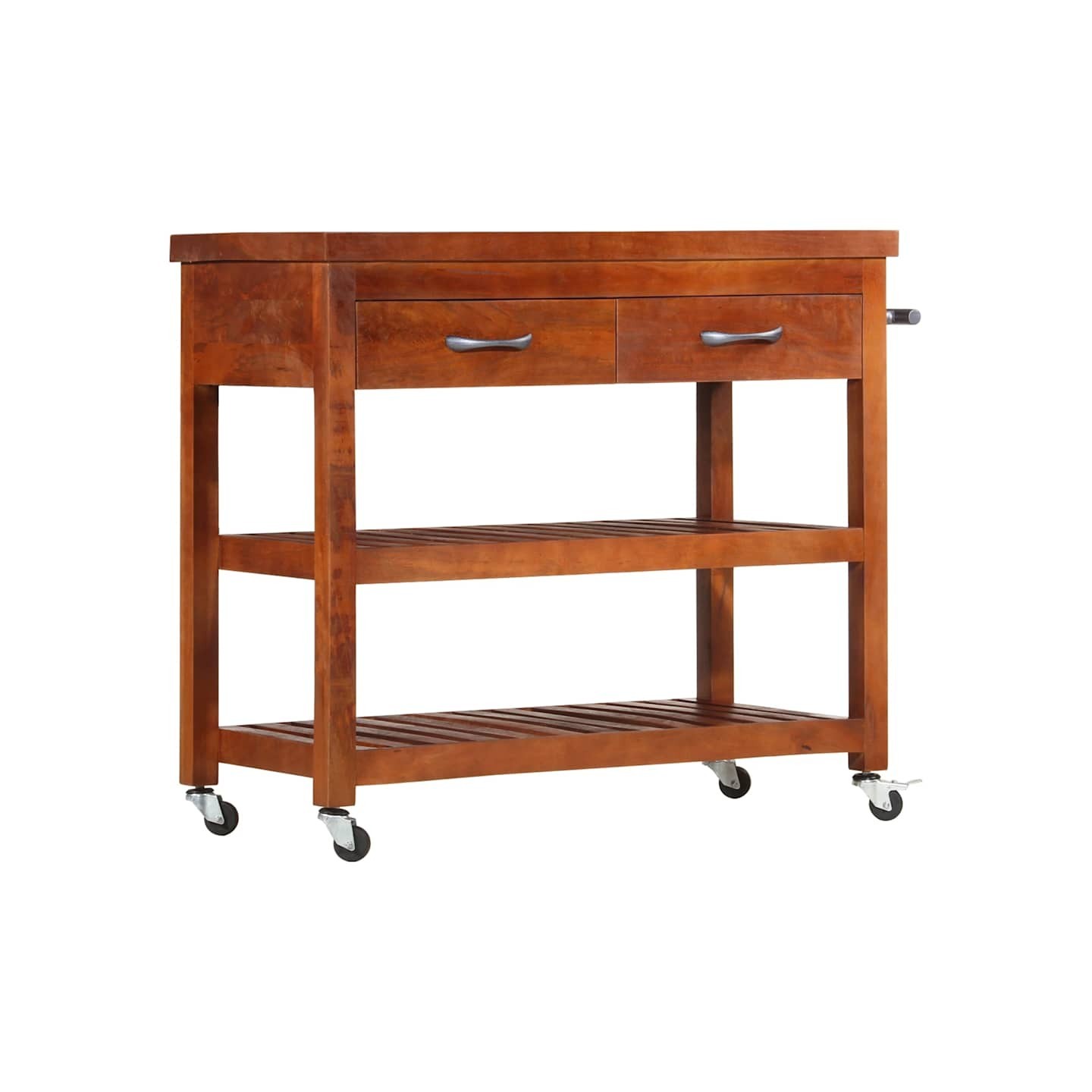 Chariot de cuisine 100x48x89 cm Bois d'acacia massif