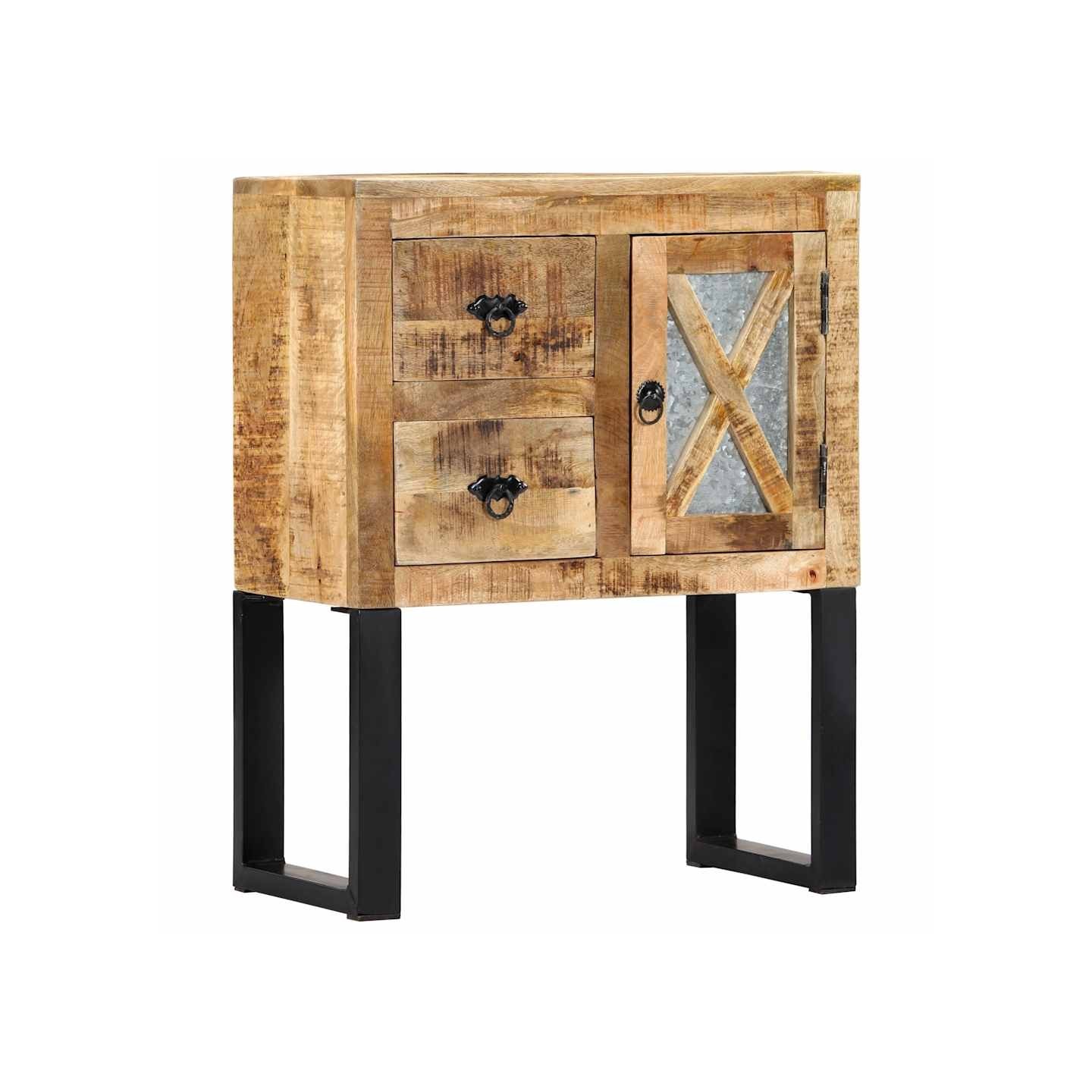Buffet 60x30x76 cm Bois de manguier massif