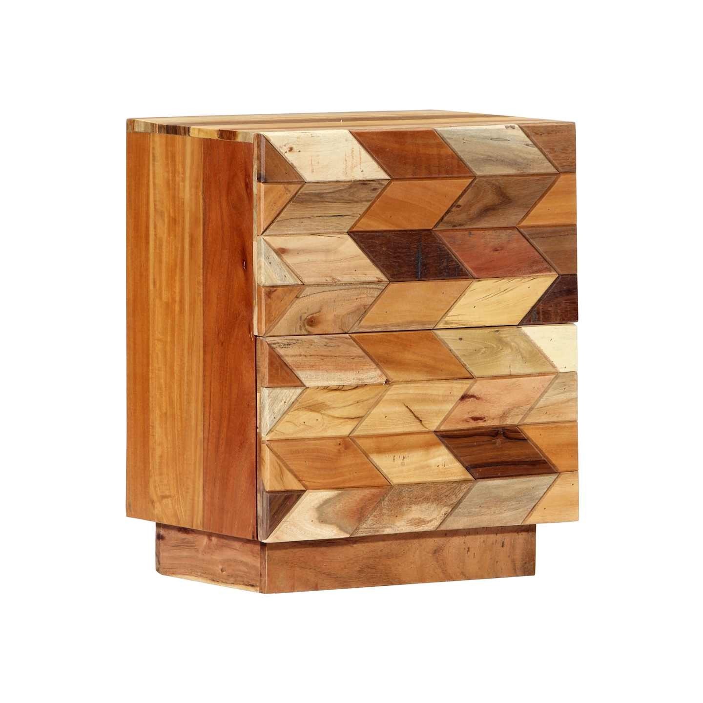 Table de chevet 40 x 30 x 50 cm Bois de récupération massif