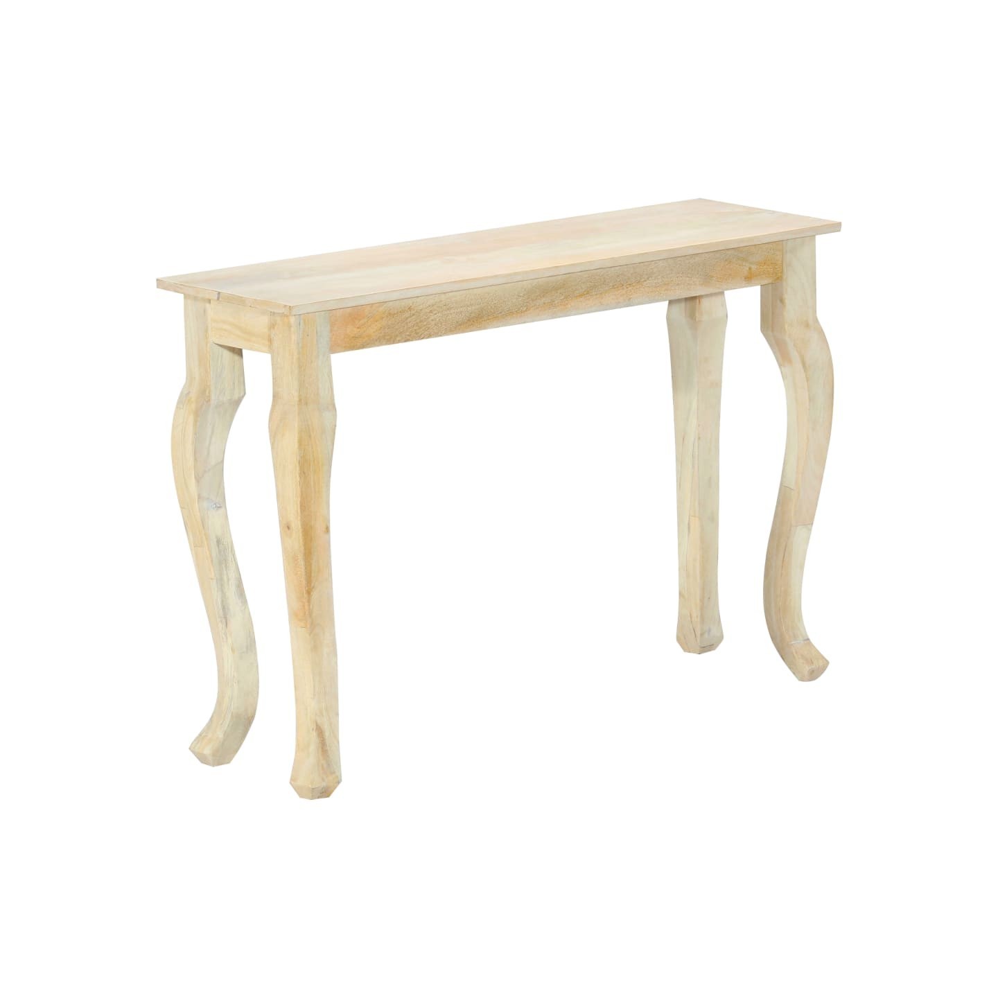 Console 110x35x77 cm en bois de manguier massif