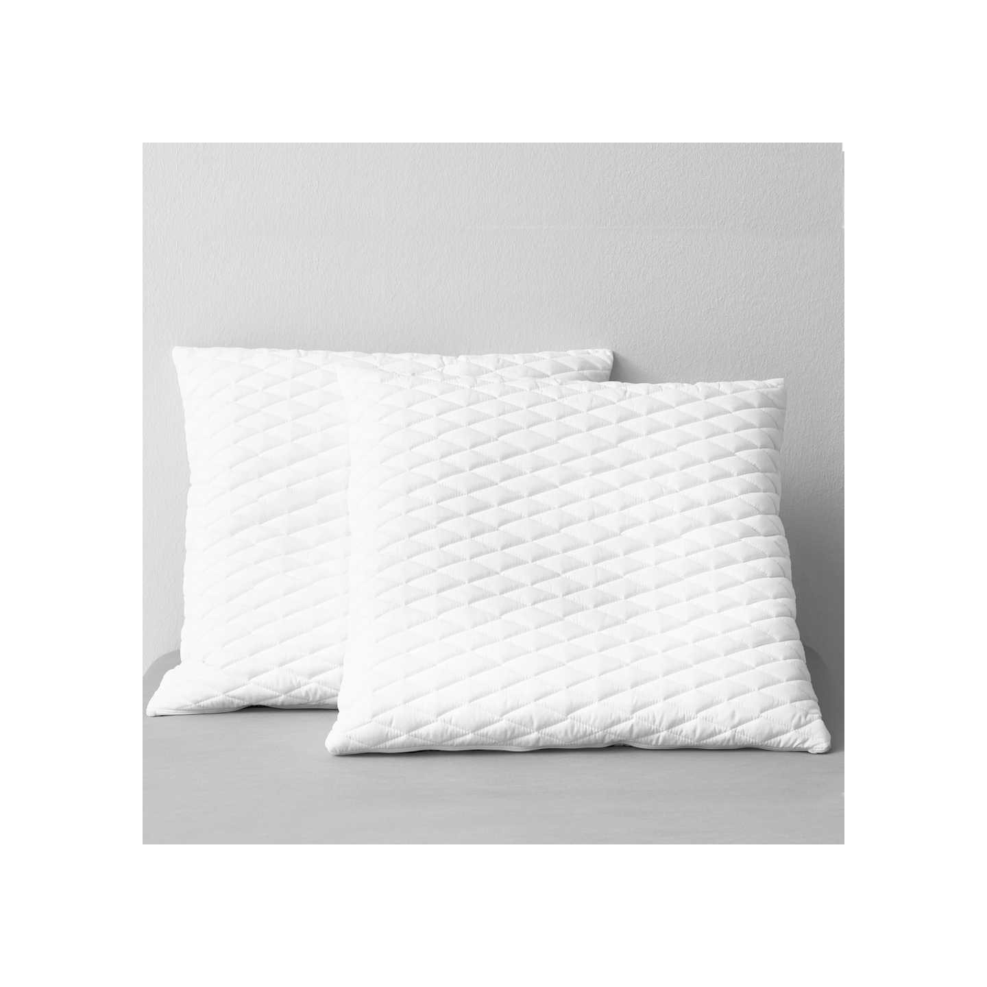 Oreillers lot de 2 70x60x14 cm Mousse à mémoire de forme