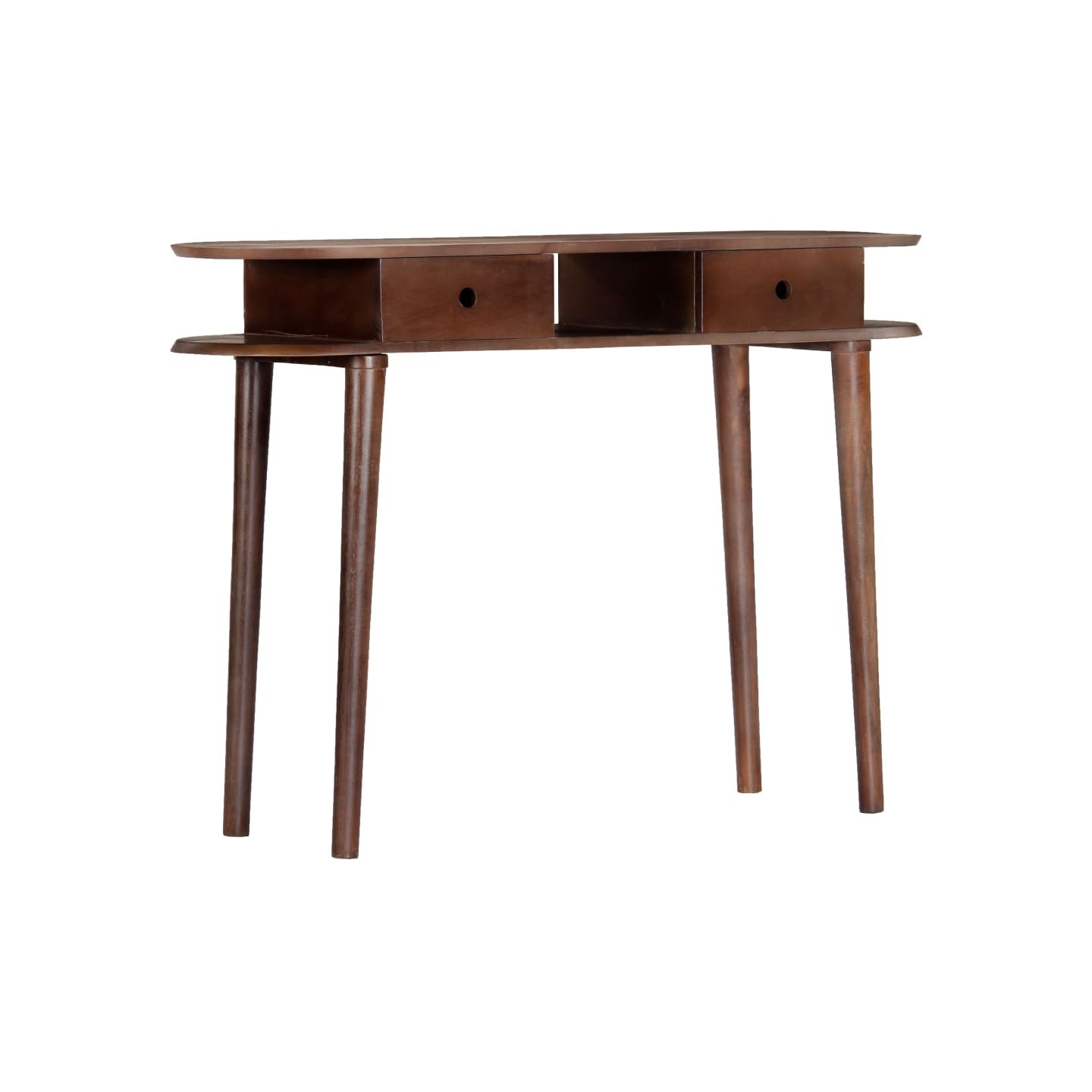 Console 110x35x76 cm en bois d'acacia massif