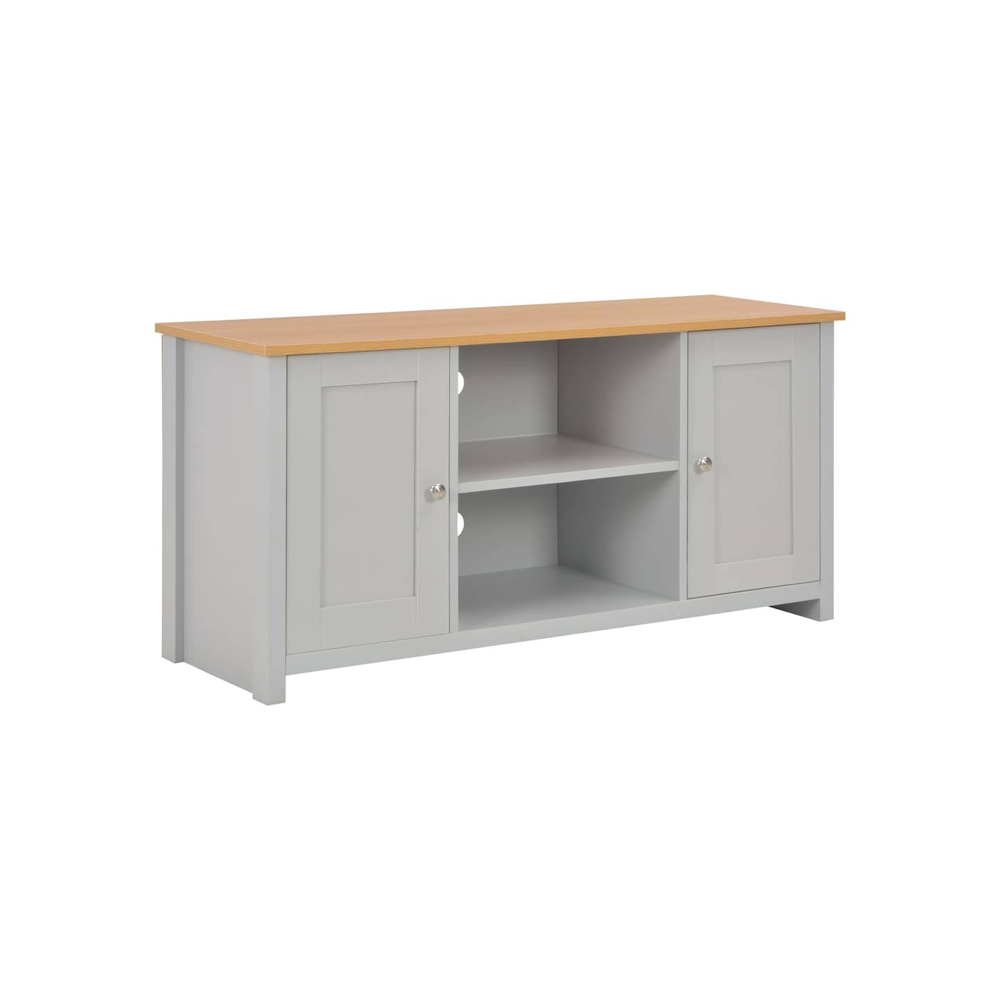 Meuble TV Gris 120x39x58 cm