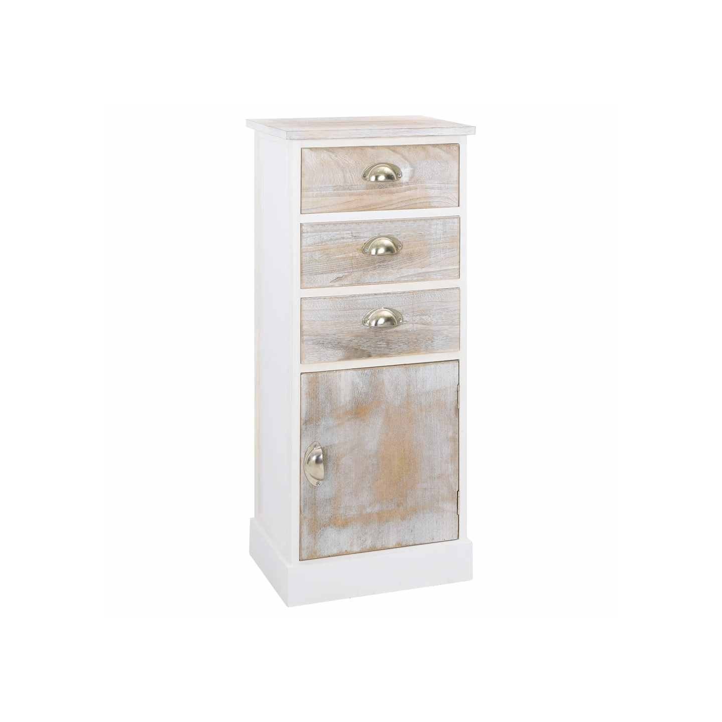 Armoire latérale 38x28x86 cm Bois de Paulownia