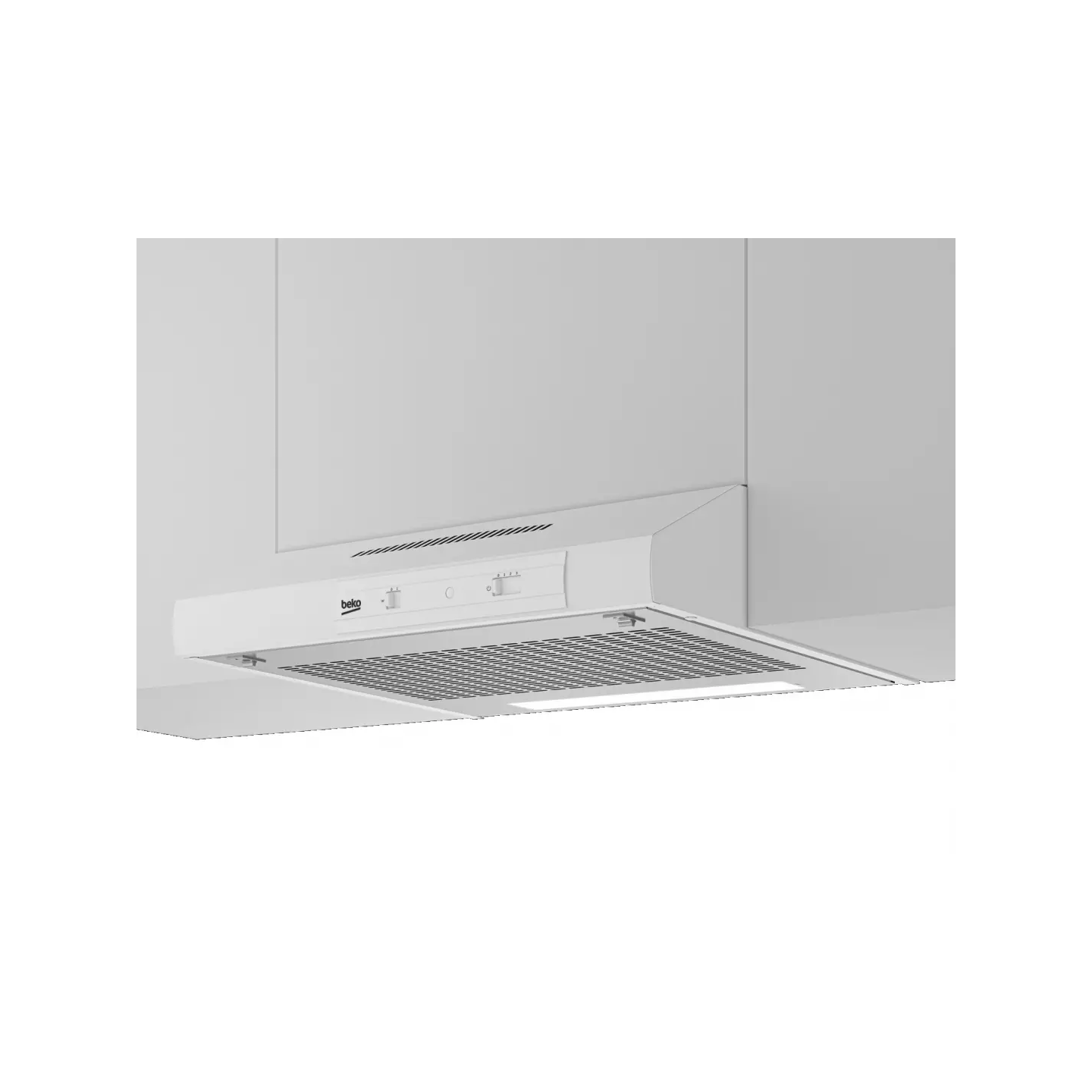 Hotte visière Beko HNS61212WH 60 cm blanche | Nimestore