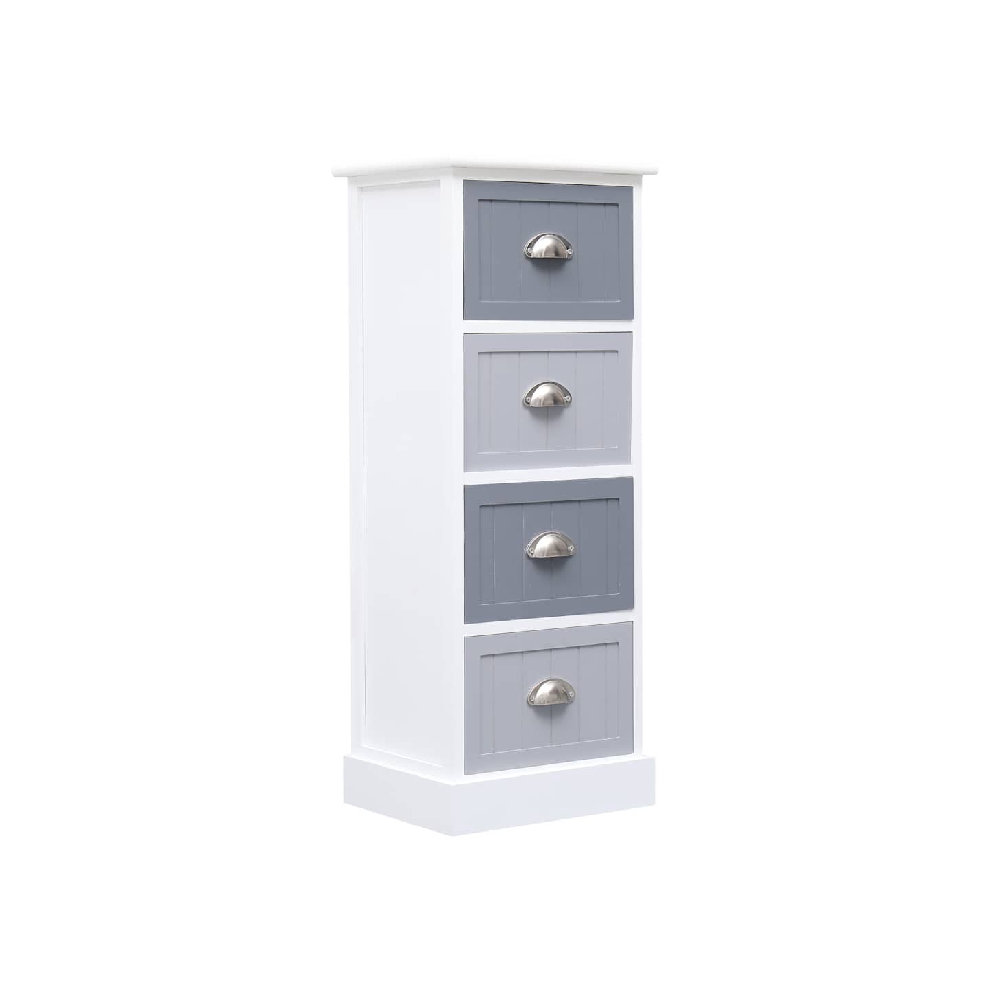 Armoire latérale 35x30x90 cm Bois de Paulownia