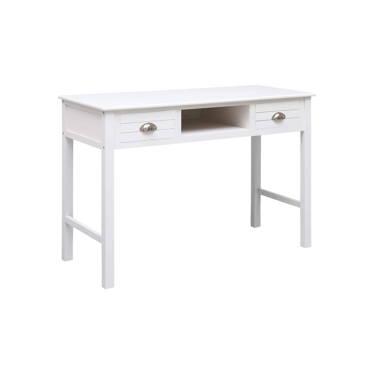 Bureau Blanc 110 x 45 x 76 cm Bois