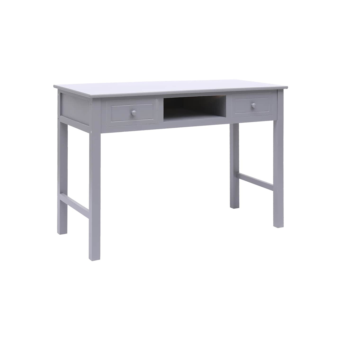 Bureau Gris 110 x 45 x 76 cm Bois