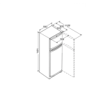 Réfrigérateur 2 portes Liebherr CTPE231-26 233 L classe E | Nimestore