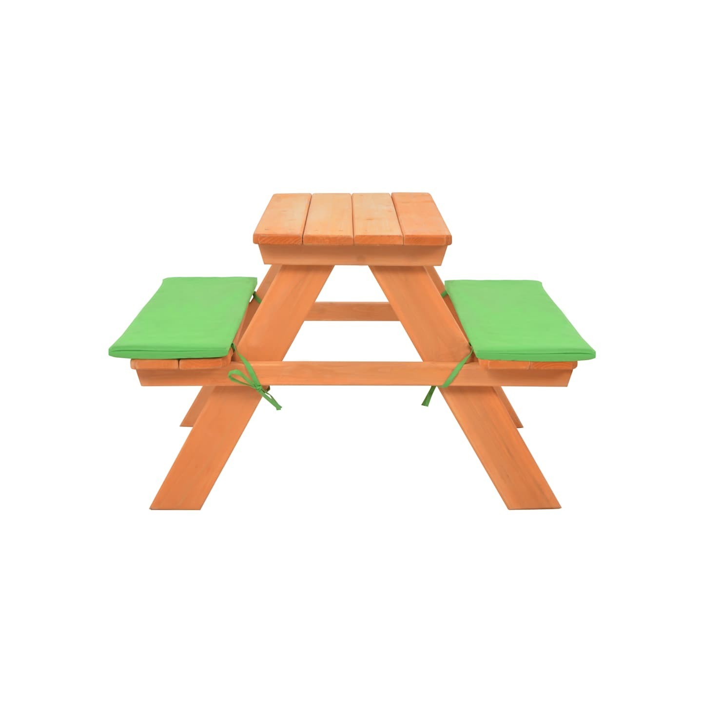 Table de pique-nique pour enfants avec bancs 89x79x50 cm Sapin