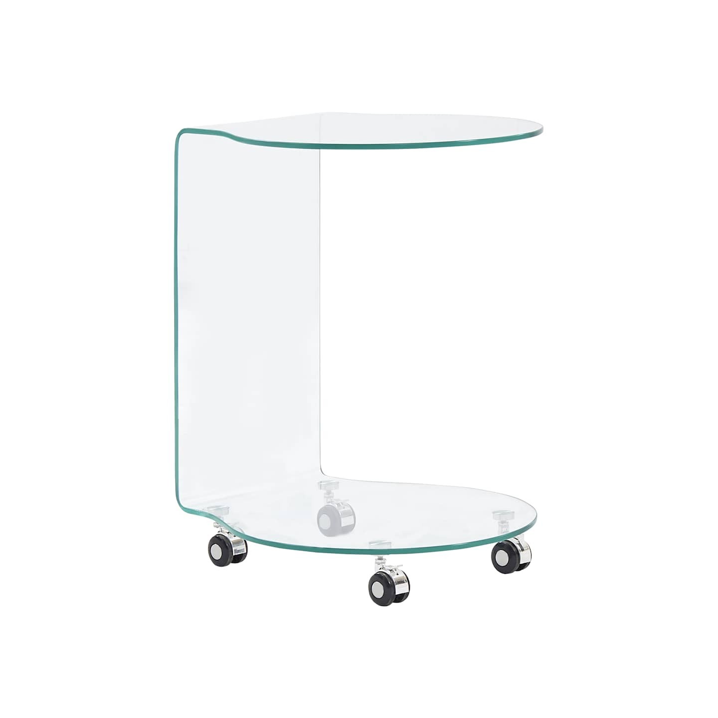 Table basse 45x40x58 cm Verre trempé
