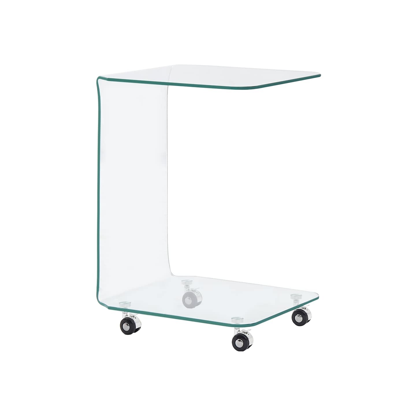 Table basse 45x40x63 cm Verre trempé