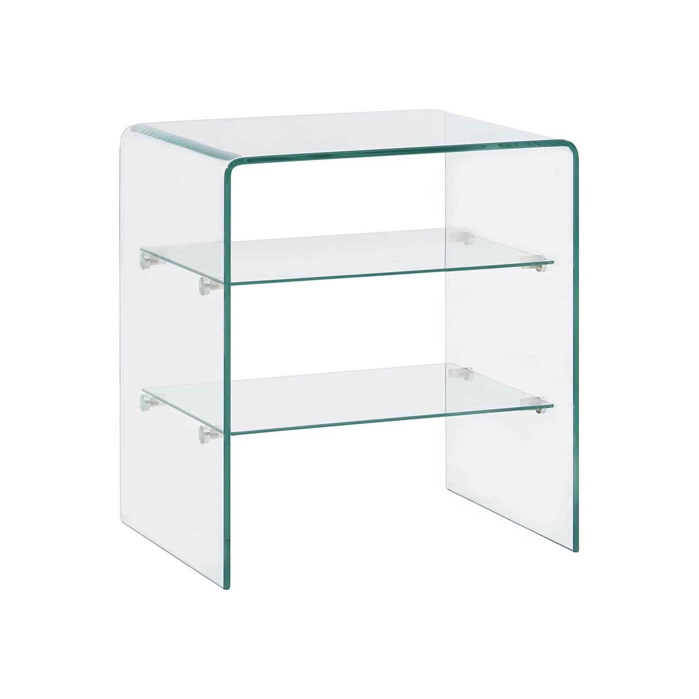 Table basse 50x40x56 cm Verre trempé
