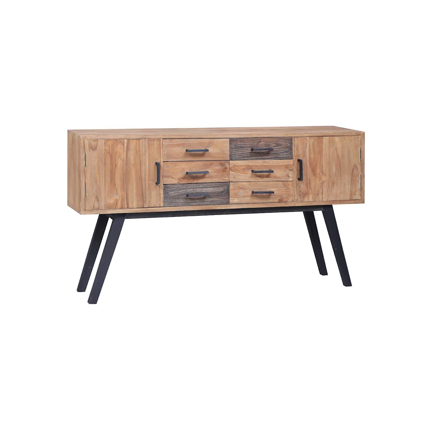 Armoire latérale 110x30x75 cm Teck solide