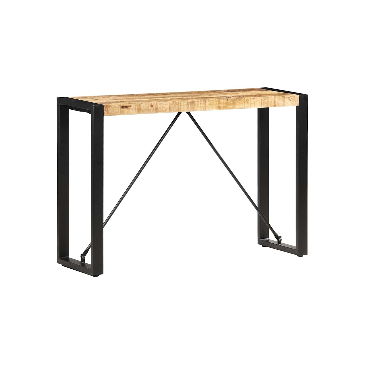 Table console 110x35x76 cm Bois de manguier massif