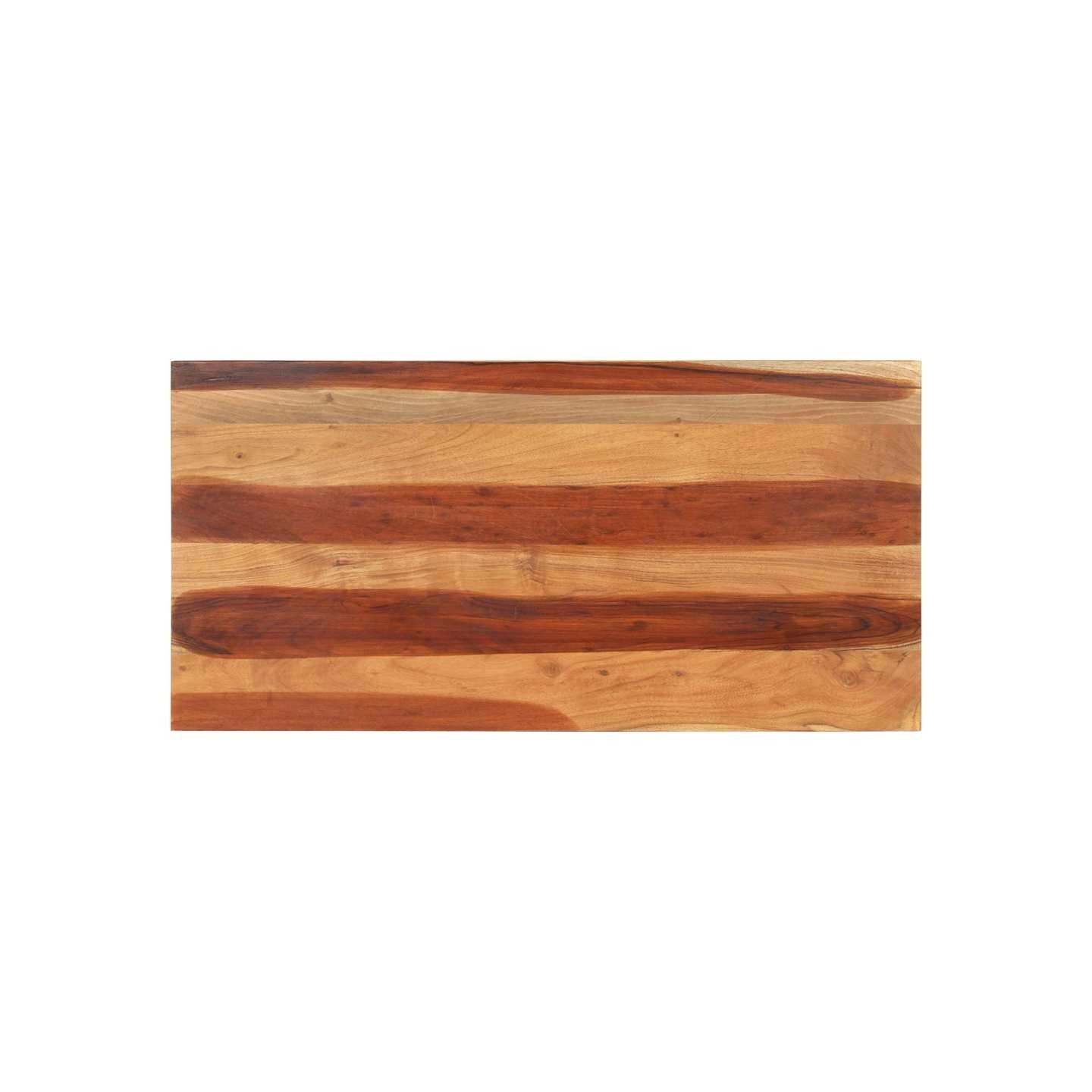 Dessus de table bois massif d'acacia 15-16 mm 60x120 cm