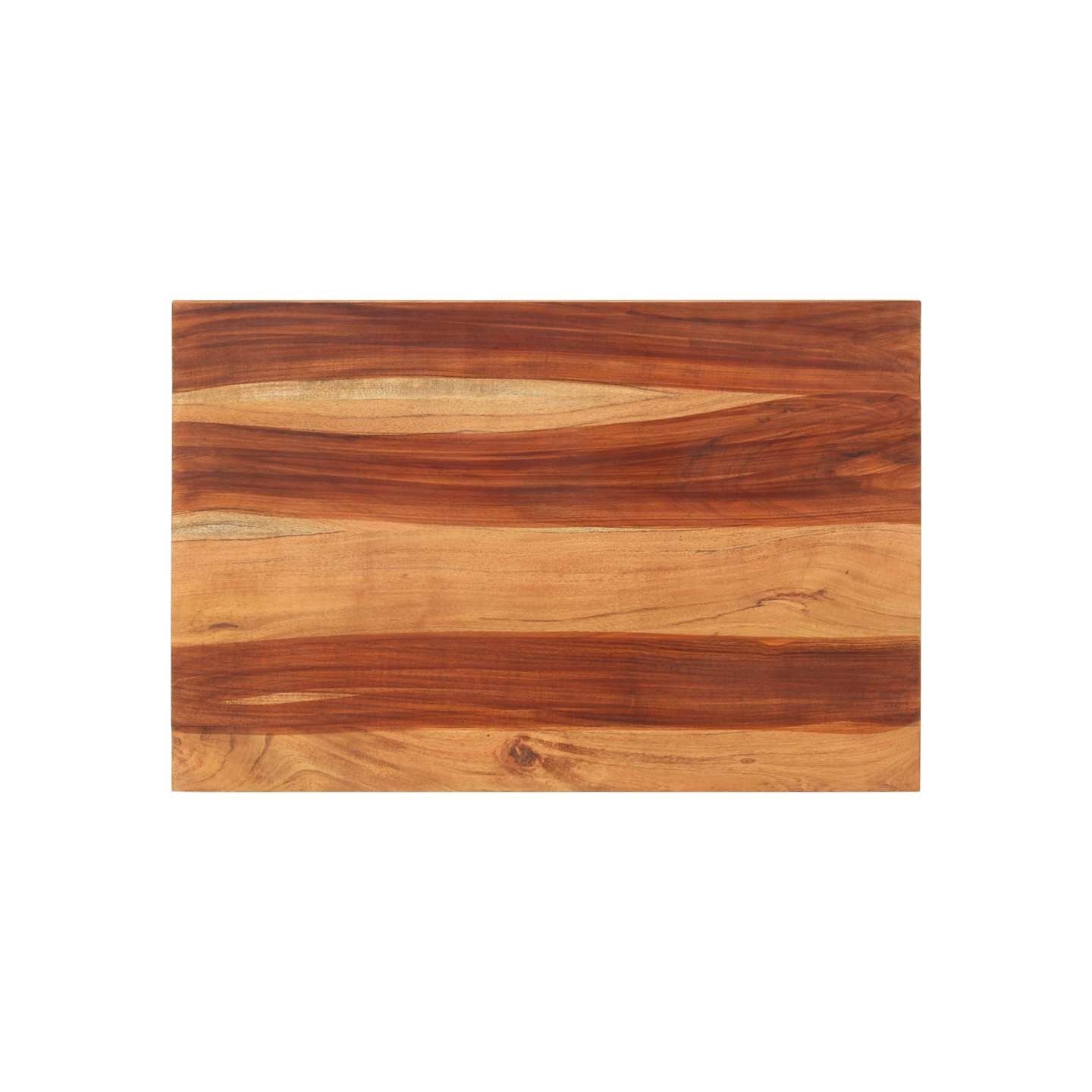 Dessus de table bois massif d'acacia 25-27 mm 60x90 cm