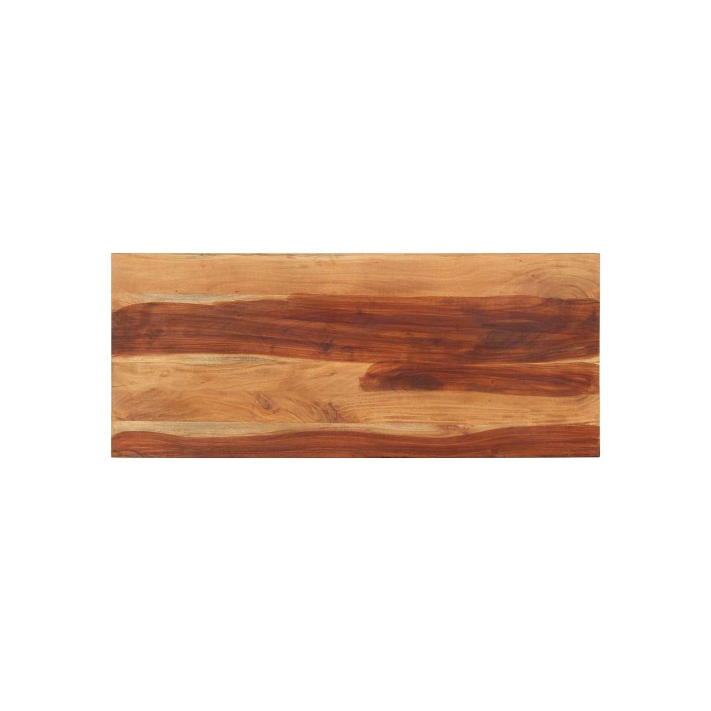 Dessus de table bois massif d'acacia 15-16 mm 60x140 cm