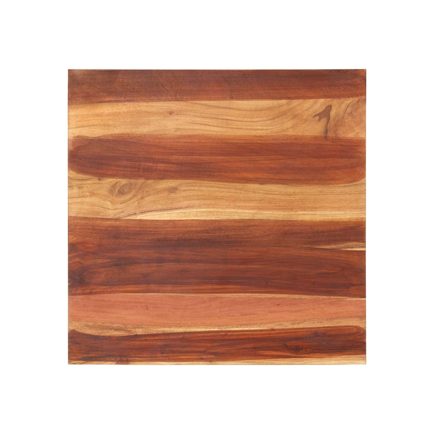 Dessus de table bois massif d'acacia 15-16 mm 70x70 cm