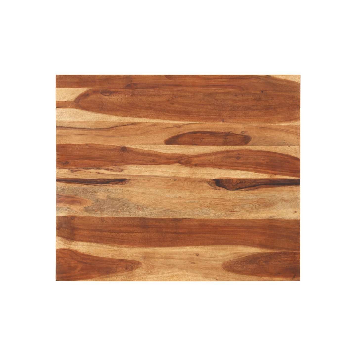 Dessus de table bois massif d'acacia 15-16 mm 70x80 cm
