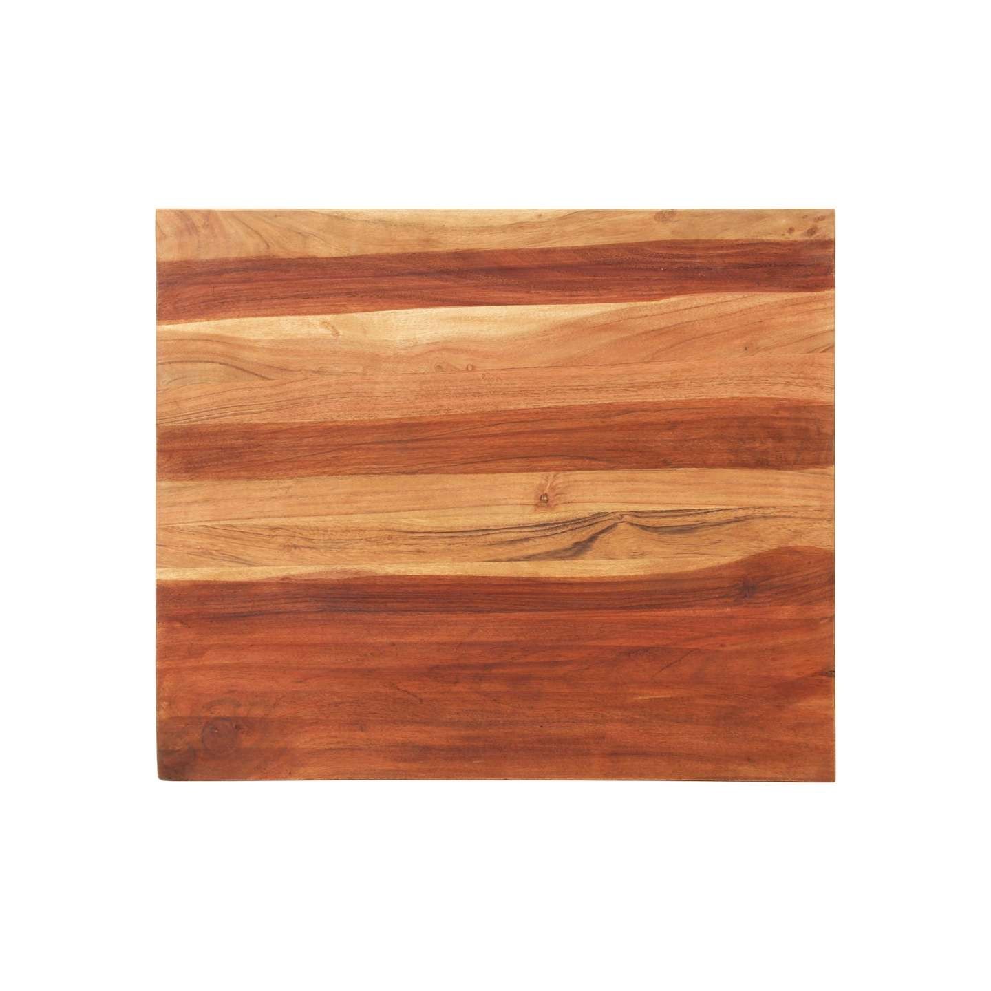 Dessus de table bois massif d'acacia 25-27 mm 60x70 cm