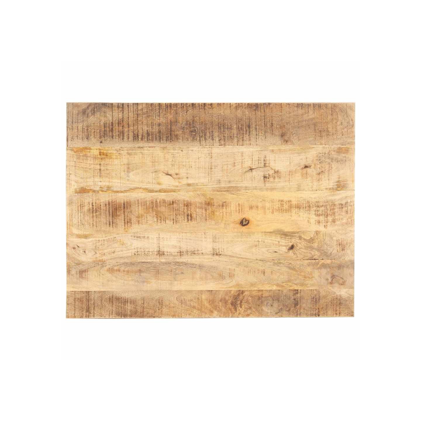 Dessus de table Bois de manguier solide 15-16 mm 90x60 cm