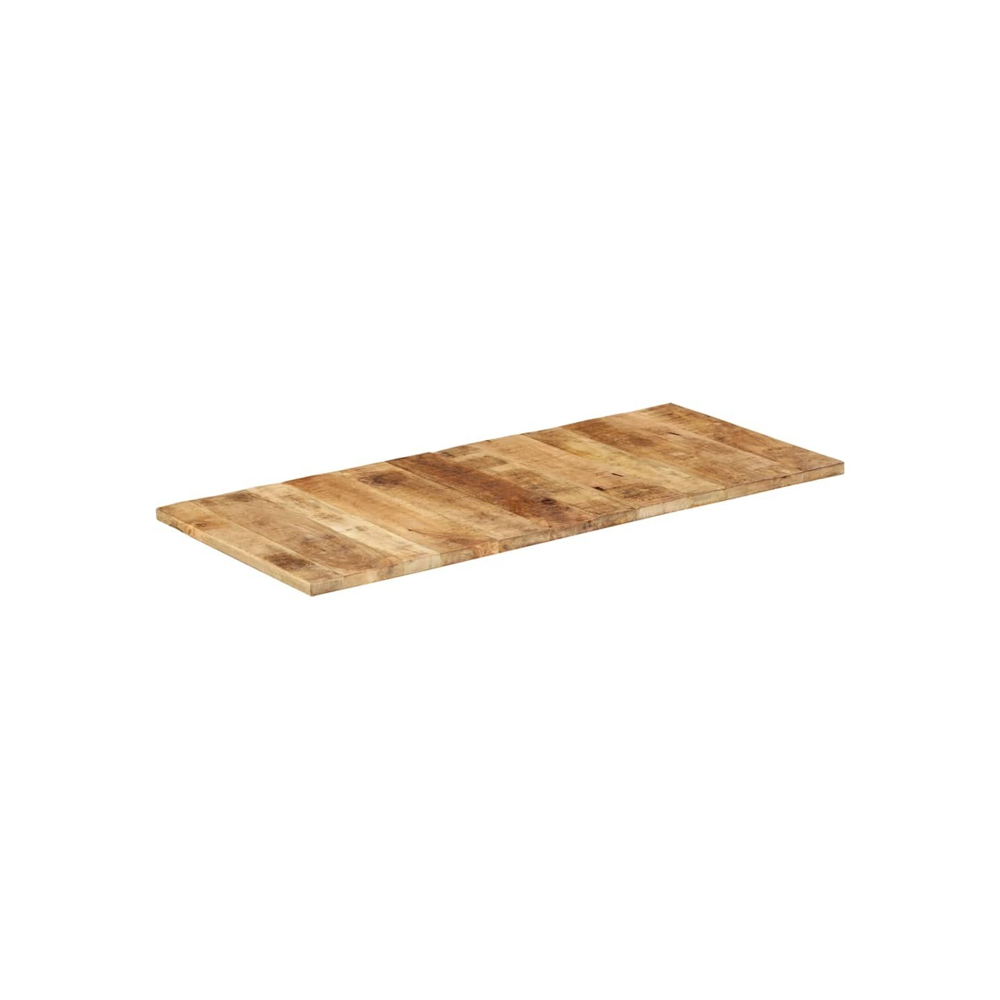 Dessus de table bois de manguier solide 25-27 mm 140x60 cm