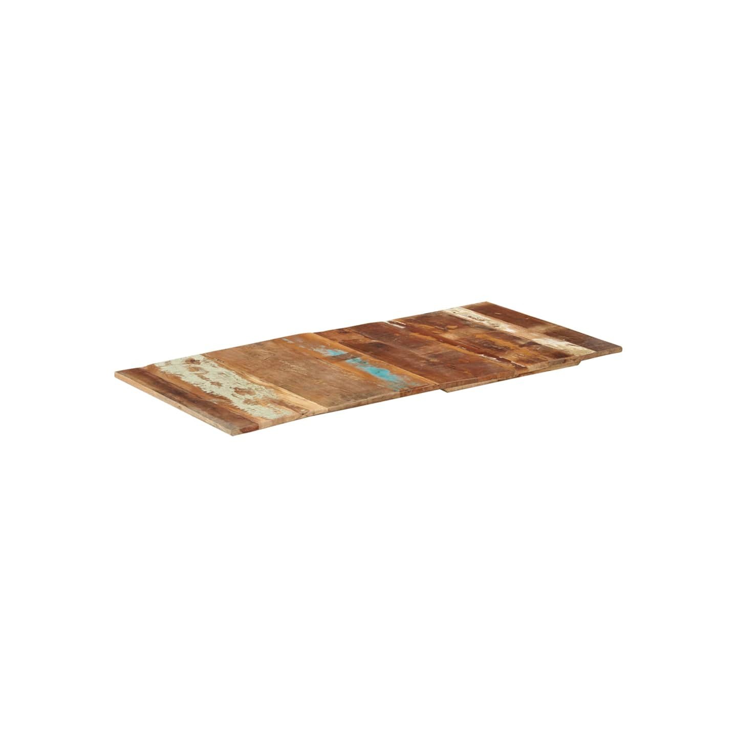 Dessus de table rectangulaire 60x120 cm 15-16 mm Bois récupéré