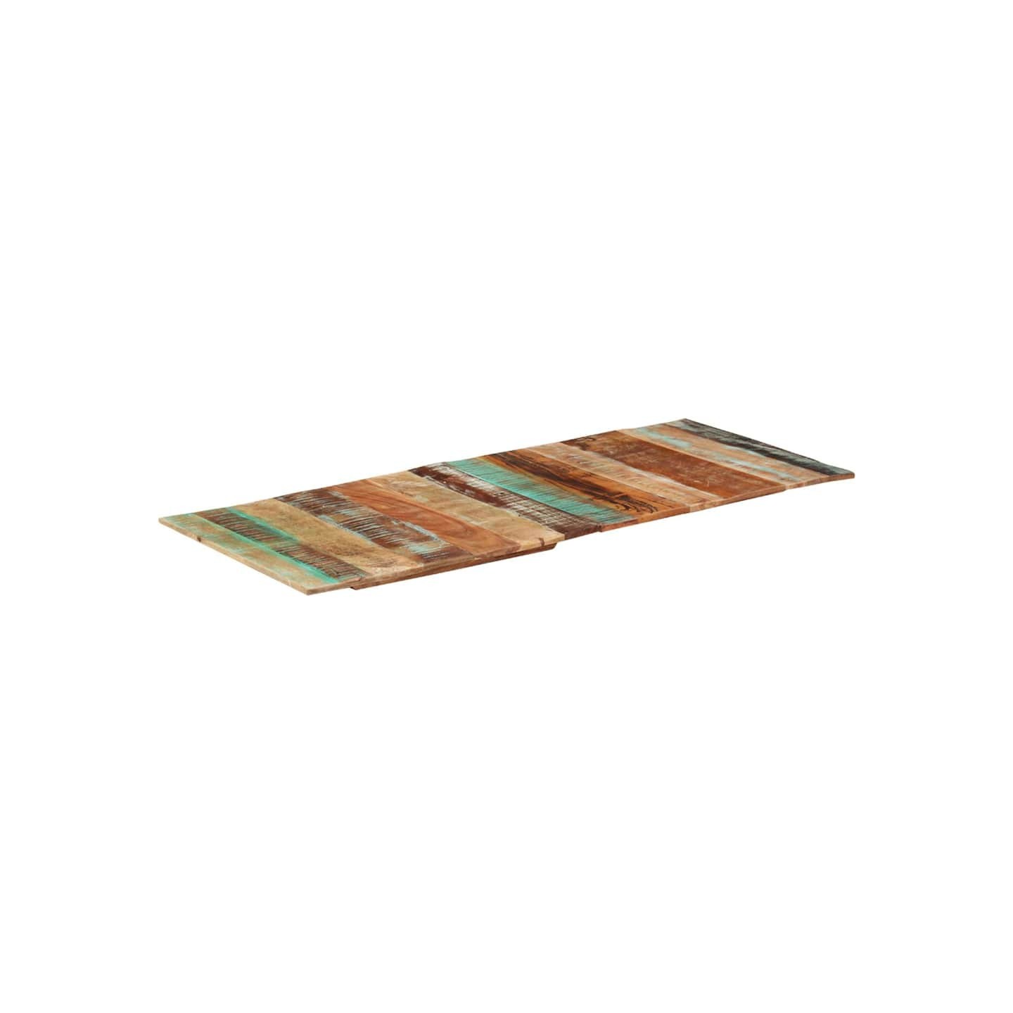 Dessus de table rectangulaire 60x140 cm 15-16 mm Bois récupéré
