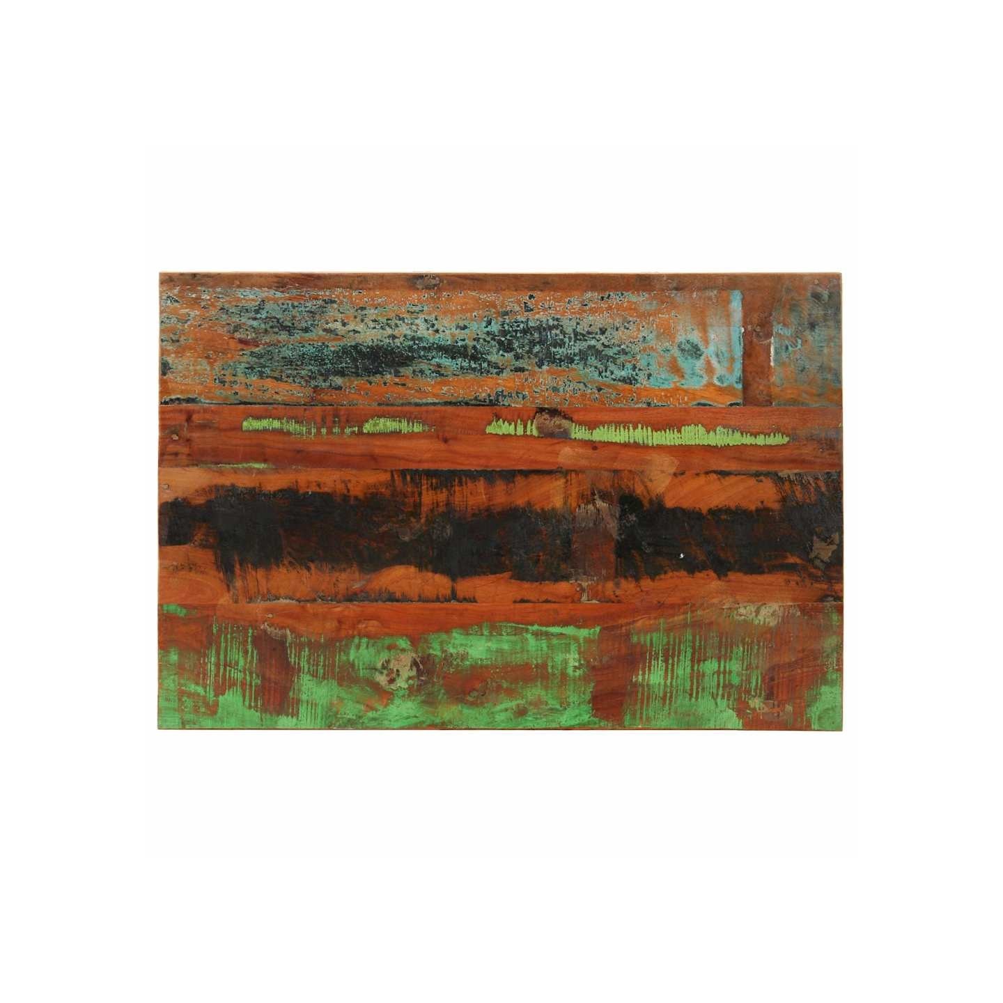 Dessus de table rectangulaire 60x90 cm 15-16 mm Bois récupéré